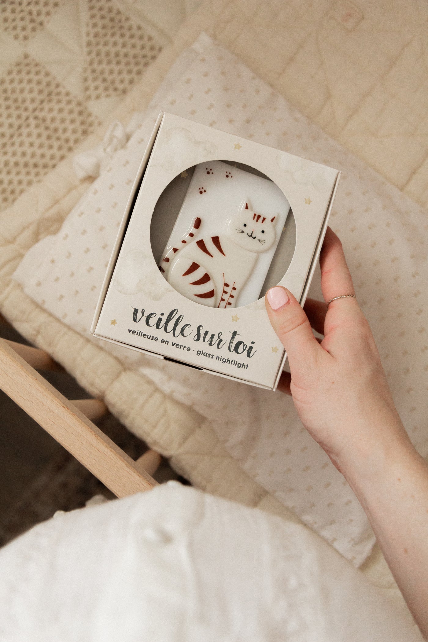Veilleuse - Chat - Sammy - Veille sur toi