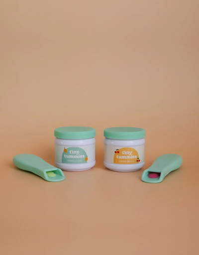 Box of 36 Tiny Tummies Gelato Sets - Lemon and Cherry - Tiny Harlow