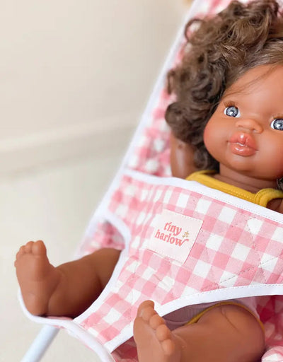 Box of 8 doll strollers - pink - Tiny Harlow