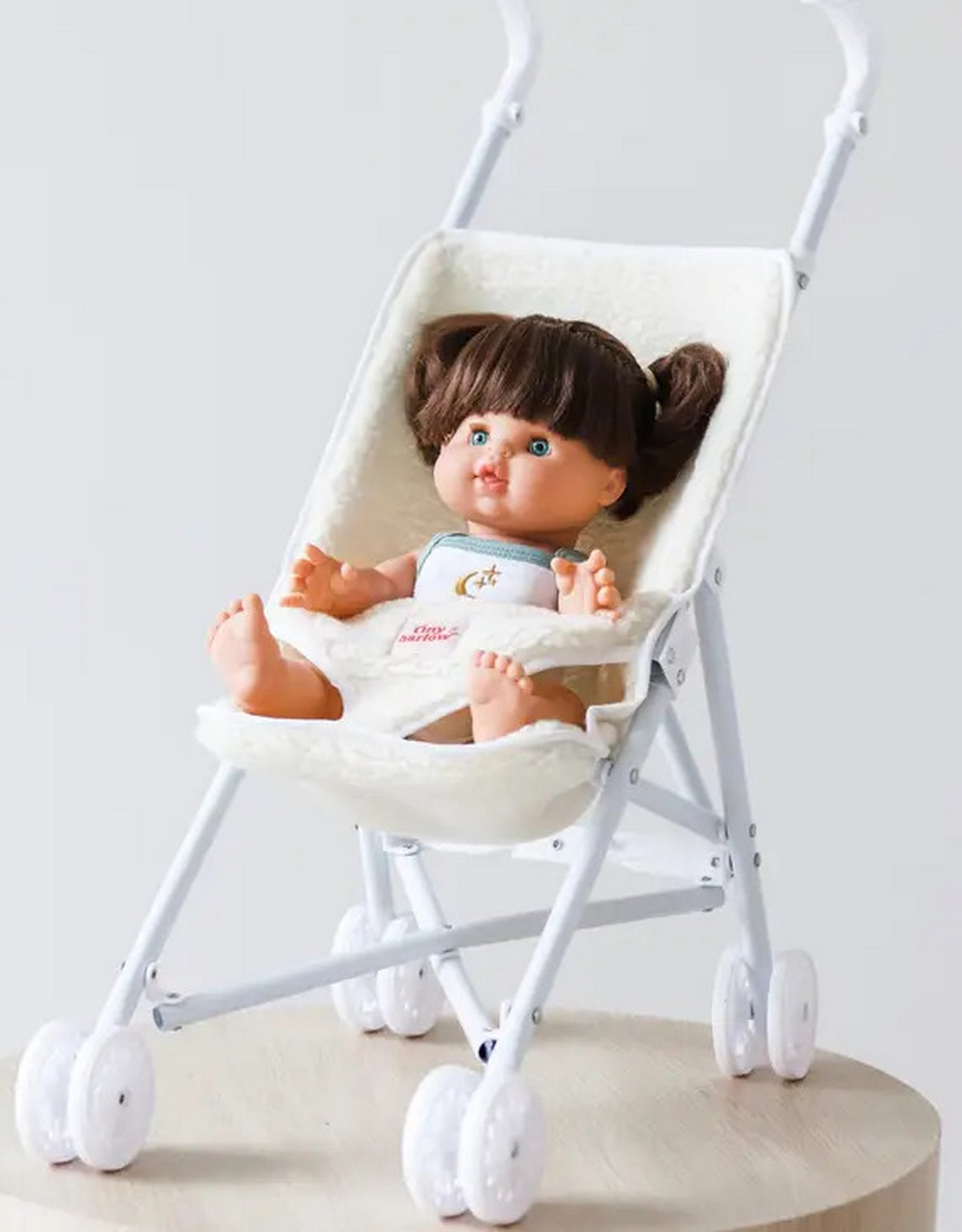 Box of 8 doll strollers - sherpa - Tiny Harlow
