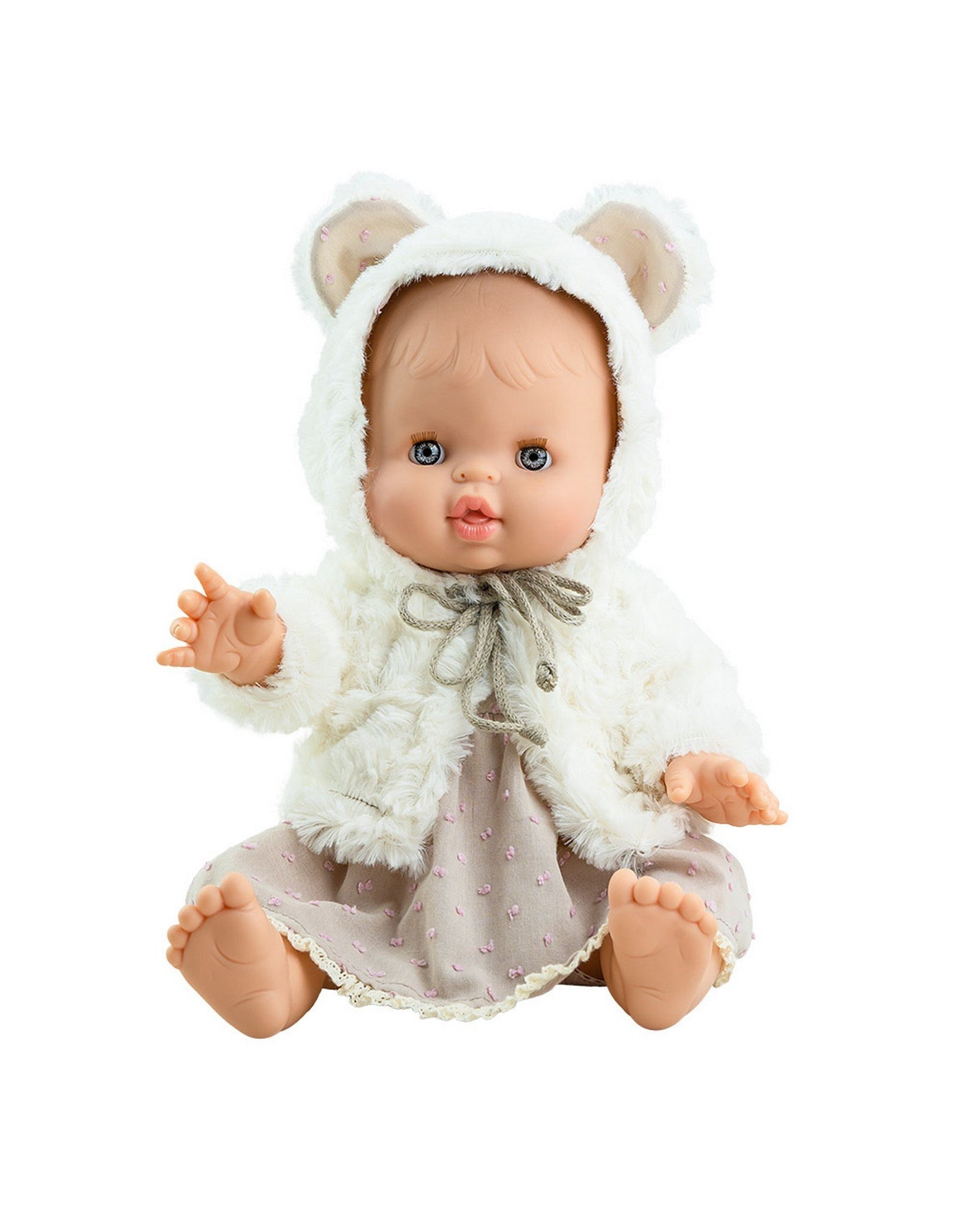 Vêtement pour poupée Gordis - Robe et veste à capuche ours en fourrure - Paola Reina