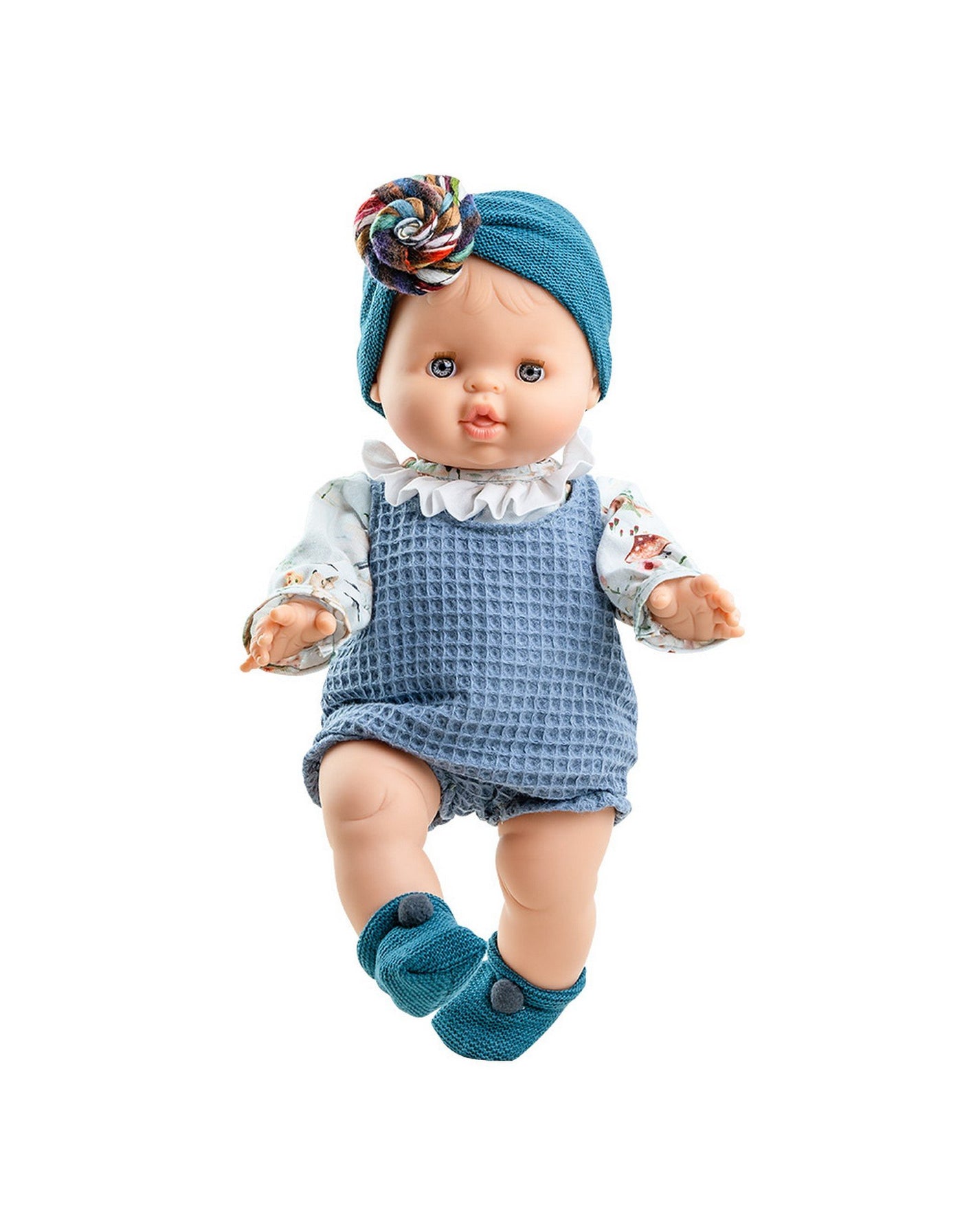 Gordis Doll Clothing - Blue Romper with Turban Hat - Paola Reina