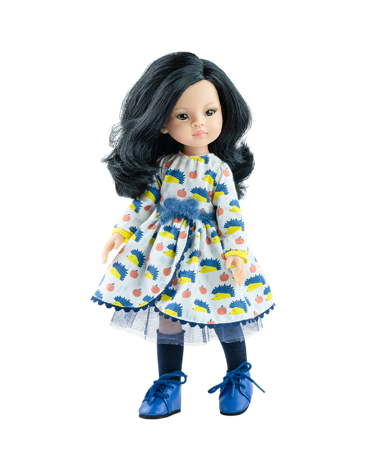 Las Amigas Doll - Liu with hedgehog dress - Paola Reina