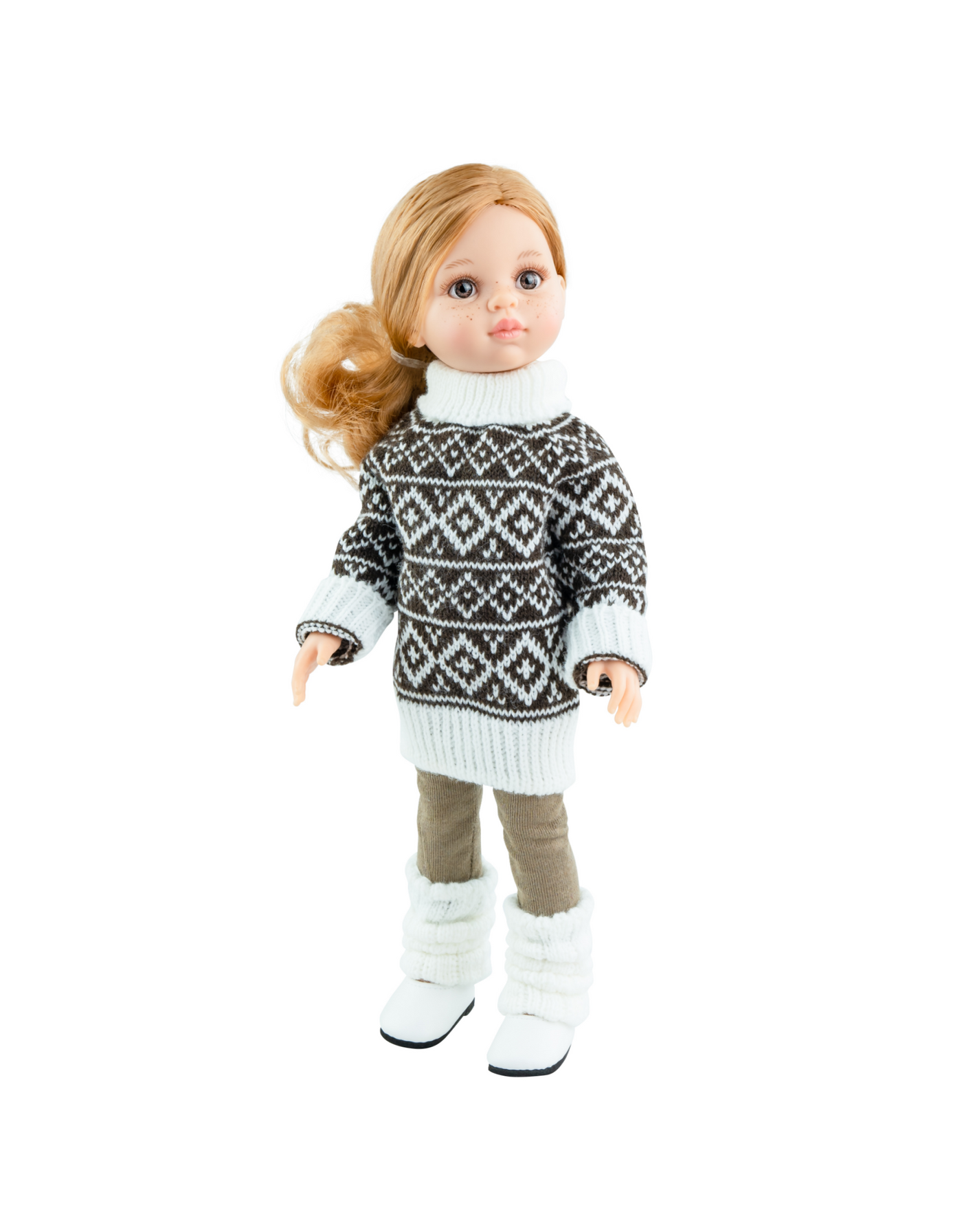 Las Amigas Doll - Dasha with wool sweater and white boots - Paola Reina