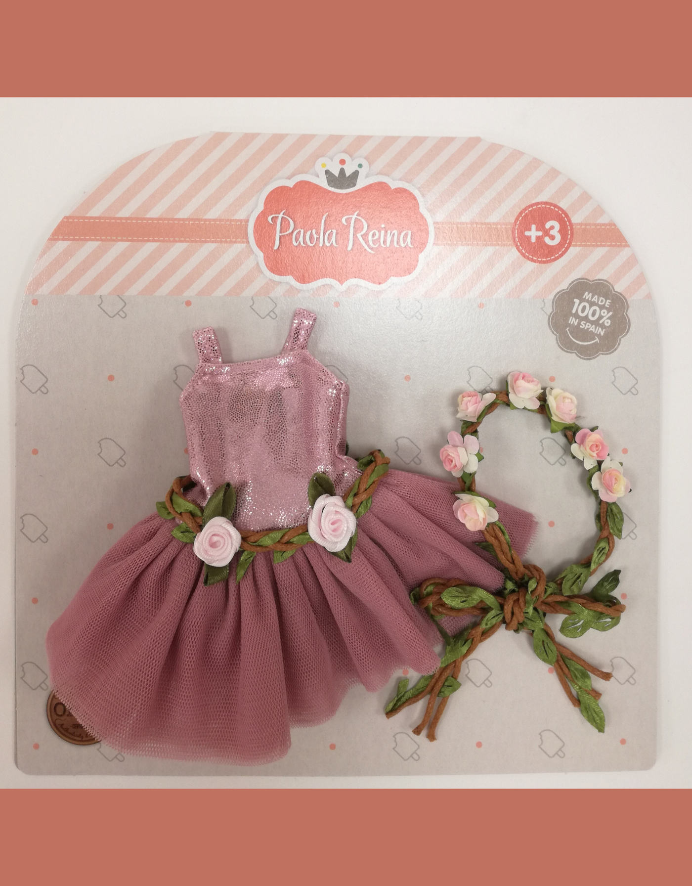 Vêtement pour poupée Las Amigas - Robe de ballerine rose - Paola Reina