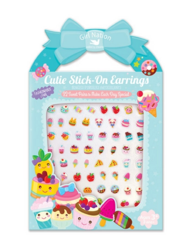 Cutie STICKER Earrings (5 packs) - Candy Store - Girl Nation