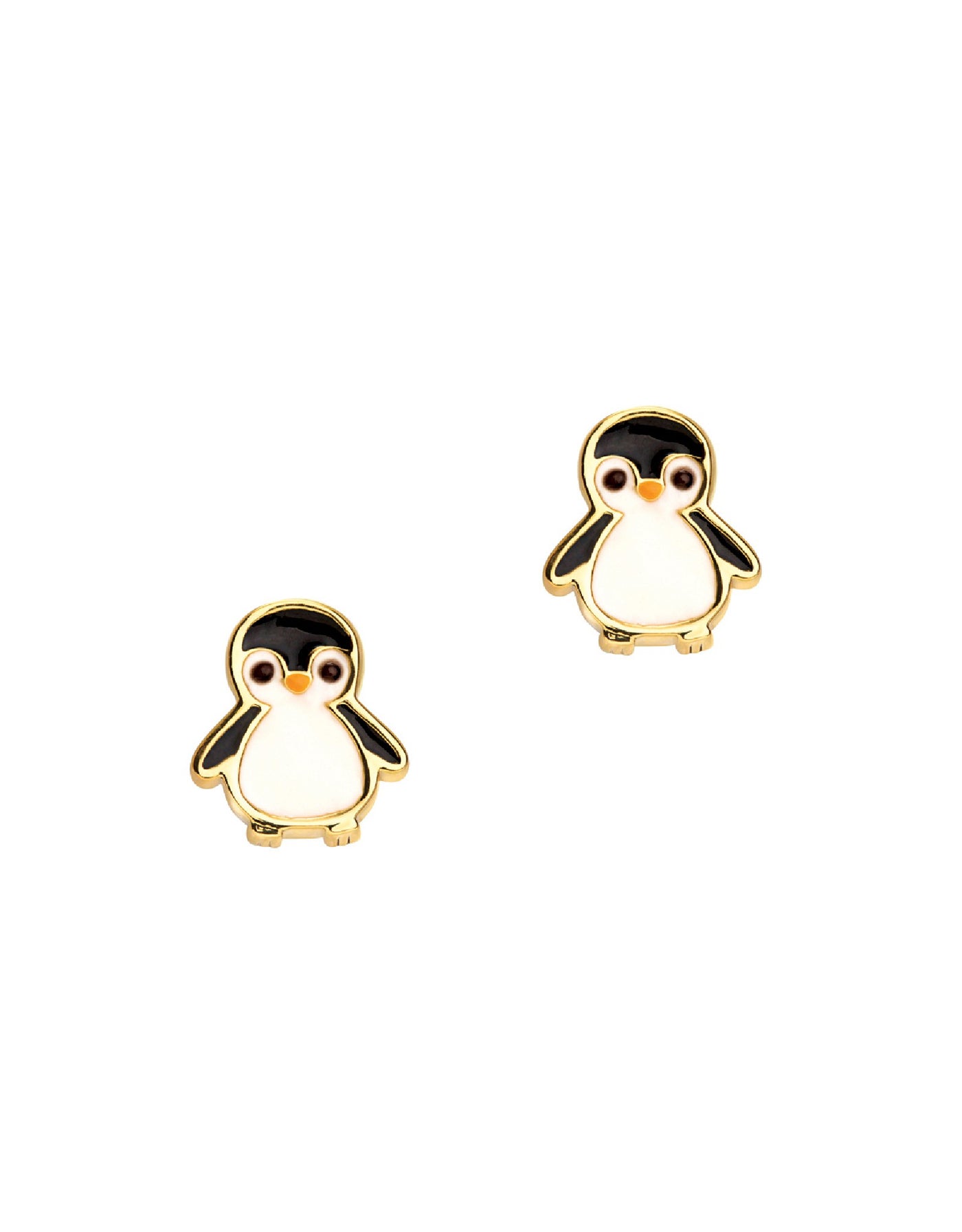 Enamel earrings (pack of 2) - Little Penguin - Girl Nation
