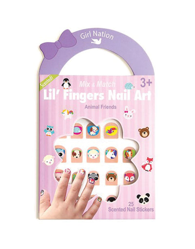 Nails Stickers (5 packs) - Animal Friends - Girl Nation
