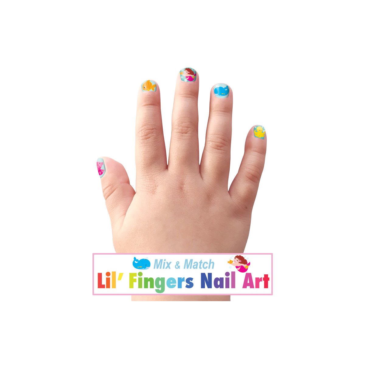 Nails Stickers (5 packs) - Mermaids & Friends - Girl Nation