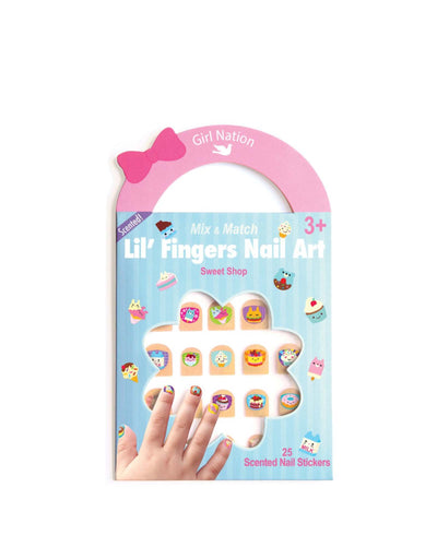 Nails Stickers (5 packs) - Candy Store - Girl Nation